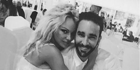 Pamela Anderson i Adil Rami (Foto: Instagram)