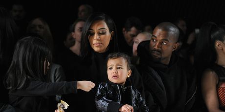 Kim Kardashian i North West (Foto: AFP)