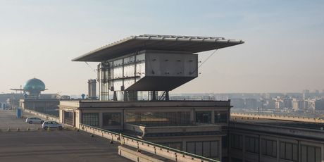 Na krovu nekadašnje Fiatove tvornice nalazi se pista za utrkivanje autima