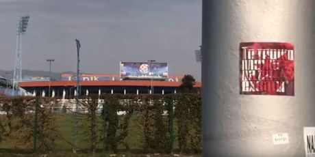 Naljepnica Delija ispred Maksimira (Screenshot)