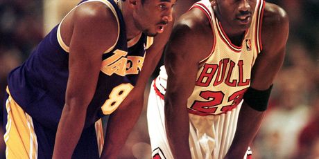 Kobe Bryant i Michael Jordan (Foto: AFP)