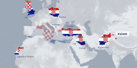 Gdje se sve nalaze članovi Hrvatske vojske (Foto: Dnevnik.hr)