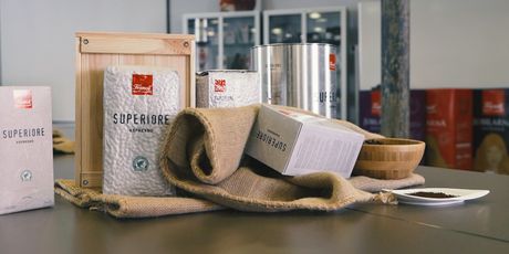 Franckova premium espresso kava Superiore ima Rainforest Alliance Certifikat