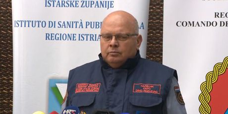 Dino Kozlevac, načelnik Stožera civilne zaštite Istarske županije