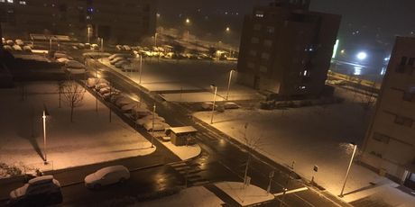 Snijeg u Novom Jelkovcu