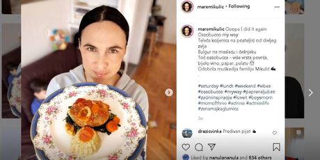Objava Marijane Mikulić na Instagramu - 1