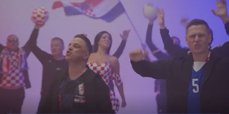 Snimanje pjesme Srce Hrvatsko - 1