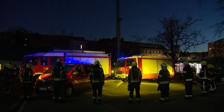 Zagrebački vatrogasci iskazali potporu Ukrajini