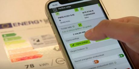 Aplikacija za odabir štedljivijih kućanskih aparata - 2