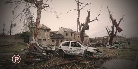 Štete od tornada u Češkoj Republici