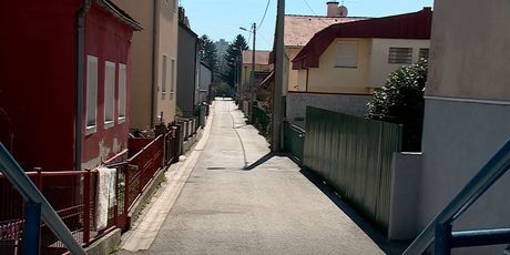 Ulica na zagrebačkoj Trešnjevci