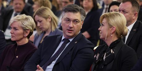 Andrej Plenković i Kolinda Grabar-Kitarović na ministarskom sastanku PTECCP-a - 1