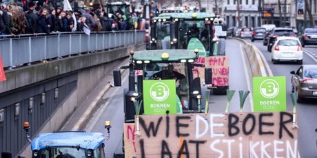 Prosvjed poljoprivrednika u Bruxellesu - 2