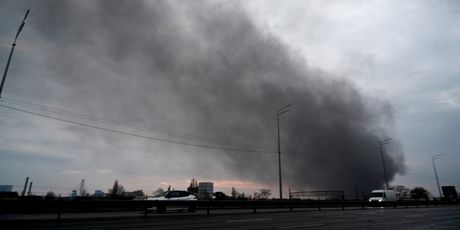 Crni dim iznad Kijeva
