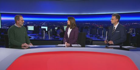 Branimir Hackenberger Kutuzović u studiju Dnevnika Nove TV - 1