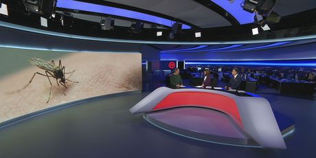 Branimir Hackenberger Kutuzović u studiju Dnevnika Nove TV - 3