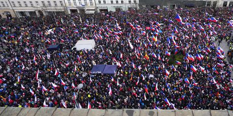 Veliki prosvjedi u Češkoj