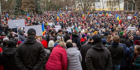 Prosvjed u Moldaviji