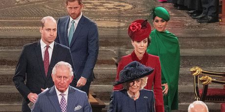 Prinčevi William i Harry, Kate Middleton i Meghan Markle - 2
