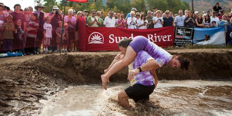 Nošenje žena je sport u Finskoj - 1