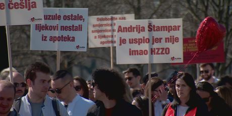 Prosvjed liječnika u Zagrebu - 4