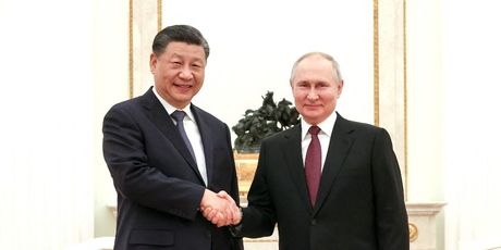 XI Jinping i Vladimir Putin