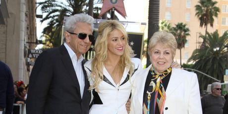 Shakira s roditeljima - 2