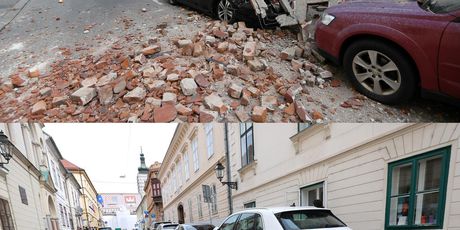 Lokacije Zagreba nakon potresa i danas, nakon tri godine - 6