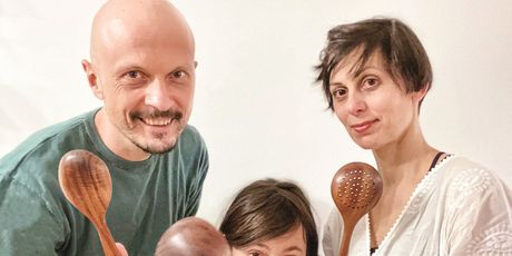 Jelena, Igor i sin Bor su vegani