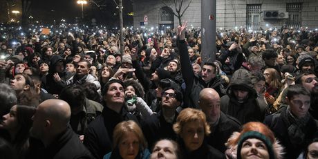 Prosvjed srpske oporbe zbog rezultata izbora u Srbiji - 3
