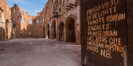 Razrušeni grad Belchite u Španjolskoj - 11
