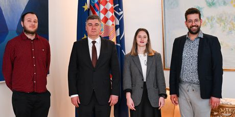 Predsjednik Zoran Milanović s predstavnicima Mreže mladih Hrvatske - 4