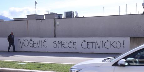 Uvredljivi grafit u Splitu