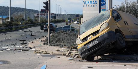 Prometna nesreća na Jadranskoj magistrali