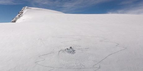 Mjesto pronalaska skijaša na planini Tete Blanche - 4