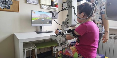 Robotska rehabilitacija u Specijalnoj dječjoj bolnnici Goljak - 2