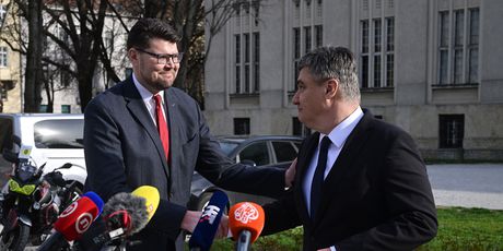Predsjednik Zoran Milanović pojavio se na pressici čelnika SDP-a Peđe Grbina - 3