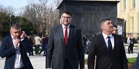 Predsjednik Zoran Milanović pojavio se na pressici čelnika SDP-a Peđe Grbina - 17