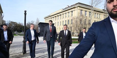 Predsjednik Zoran Milanović pojavio se na pressici čelnika SDP-a Peđe Grbina - 21