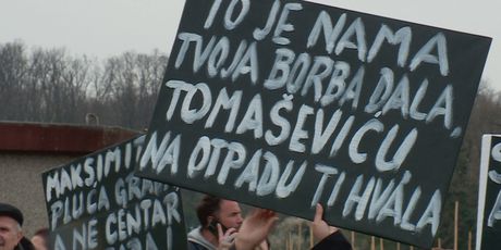 Prosvjed ispred rasadnika Zrinjevca - 3