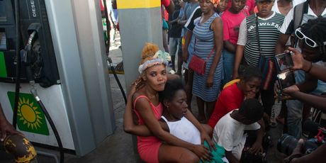 Stanovništvo Haitija nakon napada