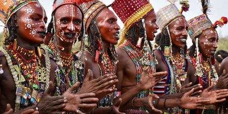 Festival Gerewol plemena Wodaabe - 10