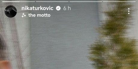 Nika Turković na Instagramu