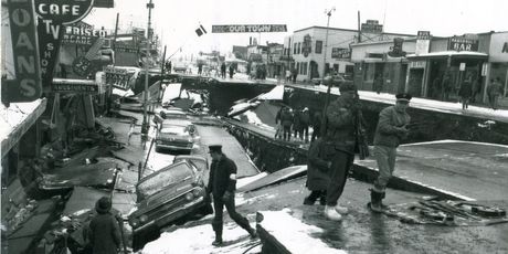 Posljedice razornog potresa na Aljasci 1964. - 1
