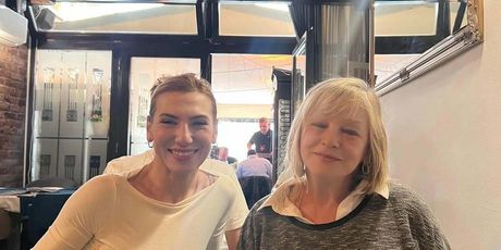 Daria Lorenci Flatz i mama Danijela