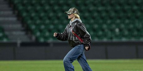 Sydney Sweeney na utakmici Sportinga