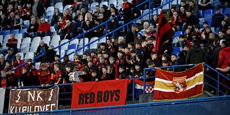 Navijači Kurilovca na jugu Maksimira