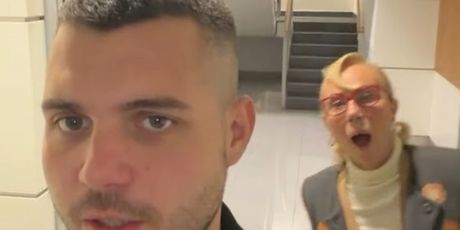 Lepa Brena i Viktor Živojinović