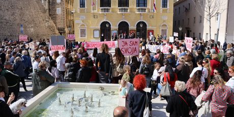 Marš u Splitu u povodu Međunarodnog dana žena - 10