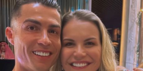 Cristiano Ronaldo i sestra Katia